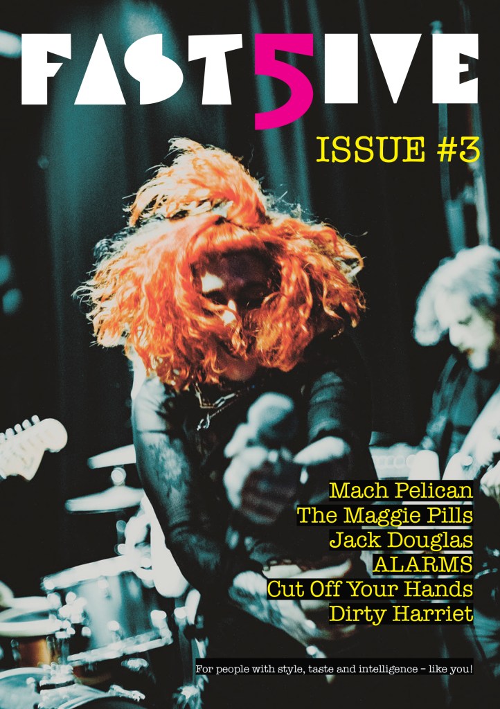 Fast Five zine issue 3 cover